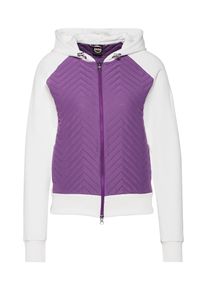 COLMAR, Damen Sweatjacke 'FELPA DONNA', Lila / Wei&szlig;