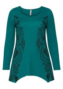 SheeGOTit, Damen Longshirt, Smaragd