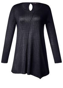 Emilia Lay, Damen Long-Pullover, Ultramarinblau