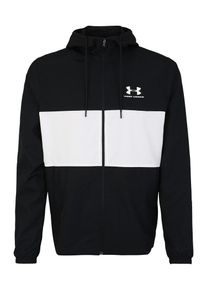 Under Armour, Herren Sport-Jacke 'SPORTSTYLE WIND JACKET', Schwarz / Weiß