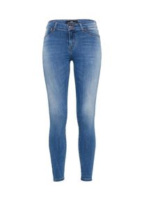 LTB, Damen 'Lonia' Super Skinny Mid Rise Jeans, Blue Denim