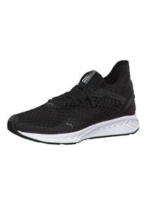 Puma, Herren Laufschuhe 'Ignite Netfit', Schwarz / Weiß
