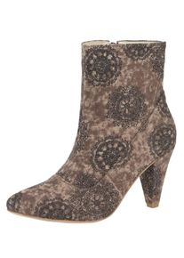 Andrea Conti, Damen Stiefelette, Braun / Dunkelbraun