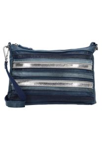 FREDsBRUDER, Damen Umhängetasche 'Colorpop', Navy / Türkis / Silber