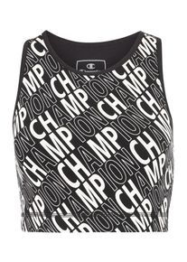 Champion Authentic Athletic Apparel, Damen Sport-Bh, Schwarz / Weiß