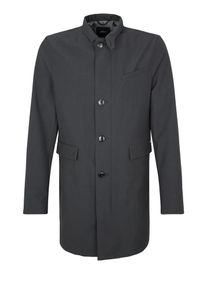 s.Oliver BLACK LABEL, Herren Leichter Mantel mit Stehkragen, Schwarz