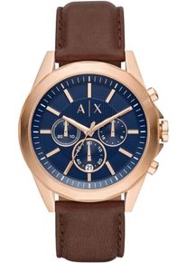 Armani Exchange, Herren Chronograph 'AX2626', Navy / Braun / Rosegold