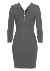 Melrose, Damen Kleid, Graumeliert