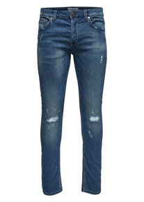 Only & Sons Only & Sons, Herren Jeans 'Spun Jog Damage', Blue Denim