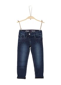 s.Oliver Junior, Mädchen Winterjeans 'Kathy', Dunkelblau