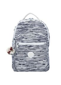 Kipling, Damen Rucksack 'Seoul', Nachtblau / Wei&szlig;