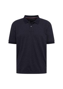 Tommy Hilfiger, Herren Poloshirt 'MICRO PRINT REGULAR POLO', Dunkelblau
