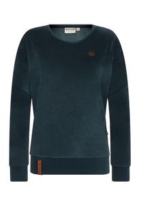 Naketano, Damen Sweatshirt 'Auf Dem K&uuml;chentisch', Petrol