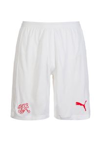 Puma, Herren Schweiz Short Home WM 2018 , Rot / Wei&szlig;