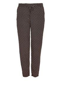 s.Oliver RED LABEL, Damen Stoffhose, Hellpink / Schwarz