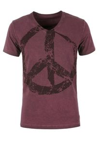 KAMAH, Herren T-shirt 'Tasso', Beere