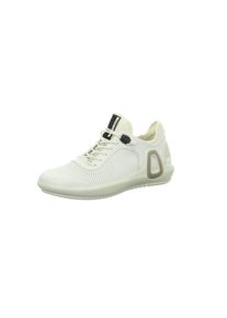 Ecco, Damen Schn&uuml;rschuhe, Beige / Hellbeige / Wei&szlig;