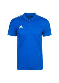 adidas Performance, Herren 'Core 18' Poloshirt, Blau / Wei&szlig;