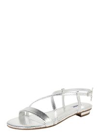 Dune LONDON, Damen Sandalette 'NENNA', Silber