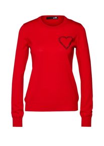 Love Moschino, Damen Pullover 'MAGLIA', Rot