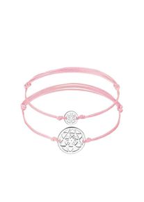 Elli, Damen Armband, Pink / Silber