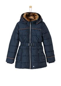 s.Oliver Junior, Mädchen Mantel, Navy / Braun
