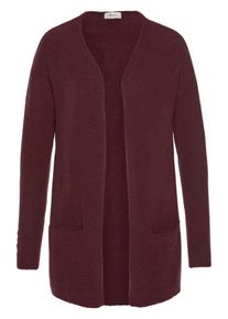 Boysen's BOYSEN'S, Damen Strickjacke, Weinrot