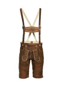 Wiesnkönig Wiesnkönig, Herren Kurze Lederhose 'Tegernsee K13', Braun