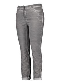 SAMOON, Damen Hose, Grau