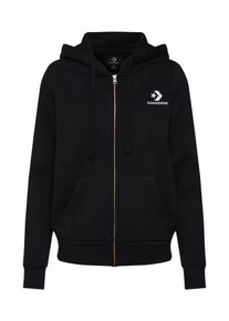 Converse, Damen Sweatjacke 'STAR CHEVRON EMB FZ HOODIE', Schwarz