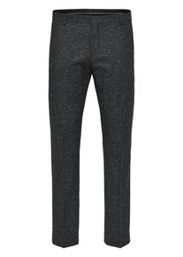 Selected Homme, Herren Anzughose, Schwarzmeliert