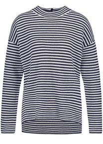 Taifun, Damen Pullover, Navy / Wei&szlig;