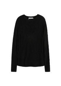 Mango, Damen Pullover 'Flora', Schwarz