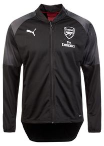 Puma, Herren Trainingsjacke 'Arsenal London Stadium', Rot / Schwarz / Wei&szlig;