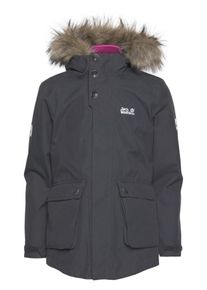 Jack Wolfskin, Mädchen Winterparka, Anthrazit / Pink
