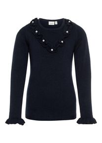 name it, M&auml;dchen Strickpullover, Nachtblau