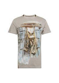 Marjo, Herren T-Shirt 'Peter', Grau / Mischfarben