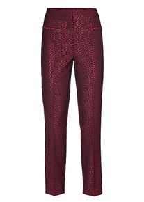 Heine, Damen Hose, Rot / Schwarz