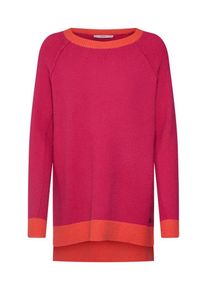EDC by Esprit, Damen Pullover, Fuchsia / Orangerot