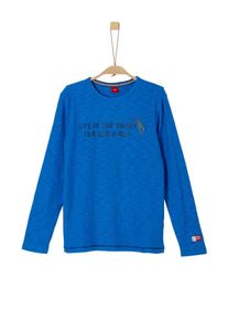 s.Oliver Junior, Longsleeve, Blau / Schwarz