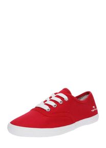 Tom Tailor, Damen Sneaker, Rot / Wei&szlig;