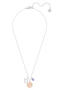 Swarovski, Damen Kette 'Zodiac 5349223', Rosegold / Lila / Silber