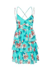 Guess, Damen Sommerkleid 'CAMI', Aqua / Mischfarben