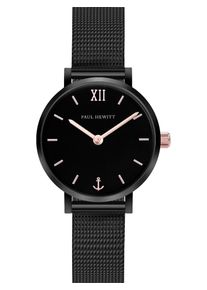 Paul Hewitt, Damen Uhr 'PH-SA-B-XS-BSR-45S', Schwarz