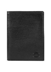 The Bridge, Herren Story Uomo Kreditkartenetui Leder 11,3 cm, Schwarz