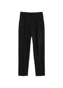 Mango, Damen Hose 'Manuel4', Schwarz