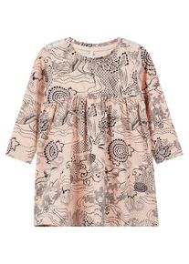 name it, Mädchen Print Kleid, Apricot