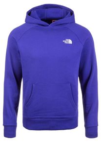 The North Face, Herren Kapuzenpullover 'Raglan Red Box', Blau / Grau / Wei&szlig;