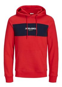 Jack & Jones JACK & JONES, Herren Sweatshirt, Rot / Schwarz / Weiß