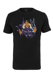 Mister Tee, Herren Tee 'Mans Not Hot', Schwarz